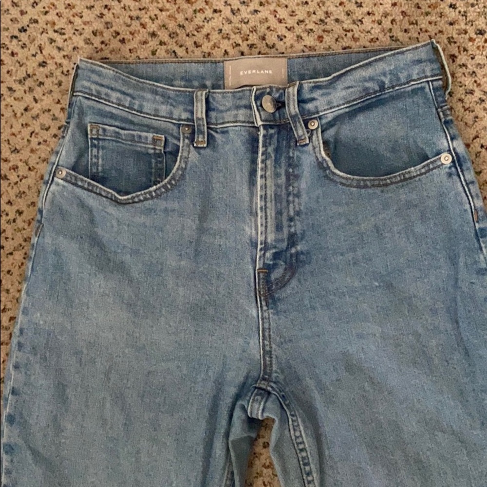 Everlane High Rise Straight Jean